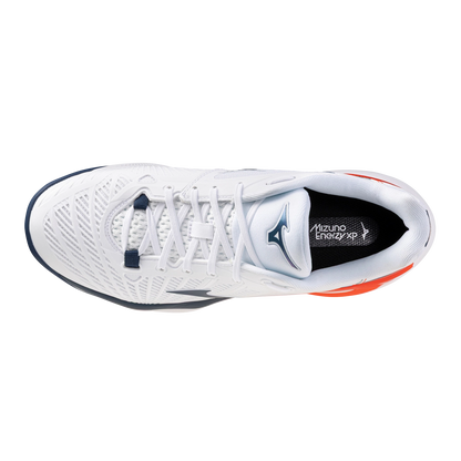 Mizuno Neo Ace AC White/Blue/Red Men's Shoe