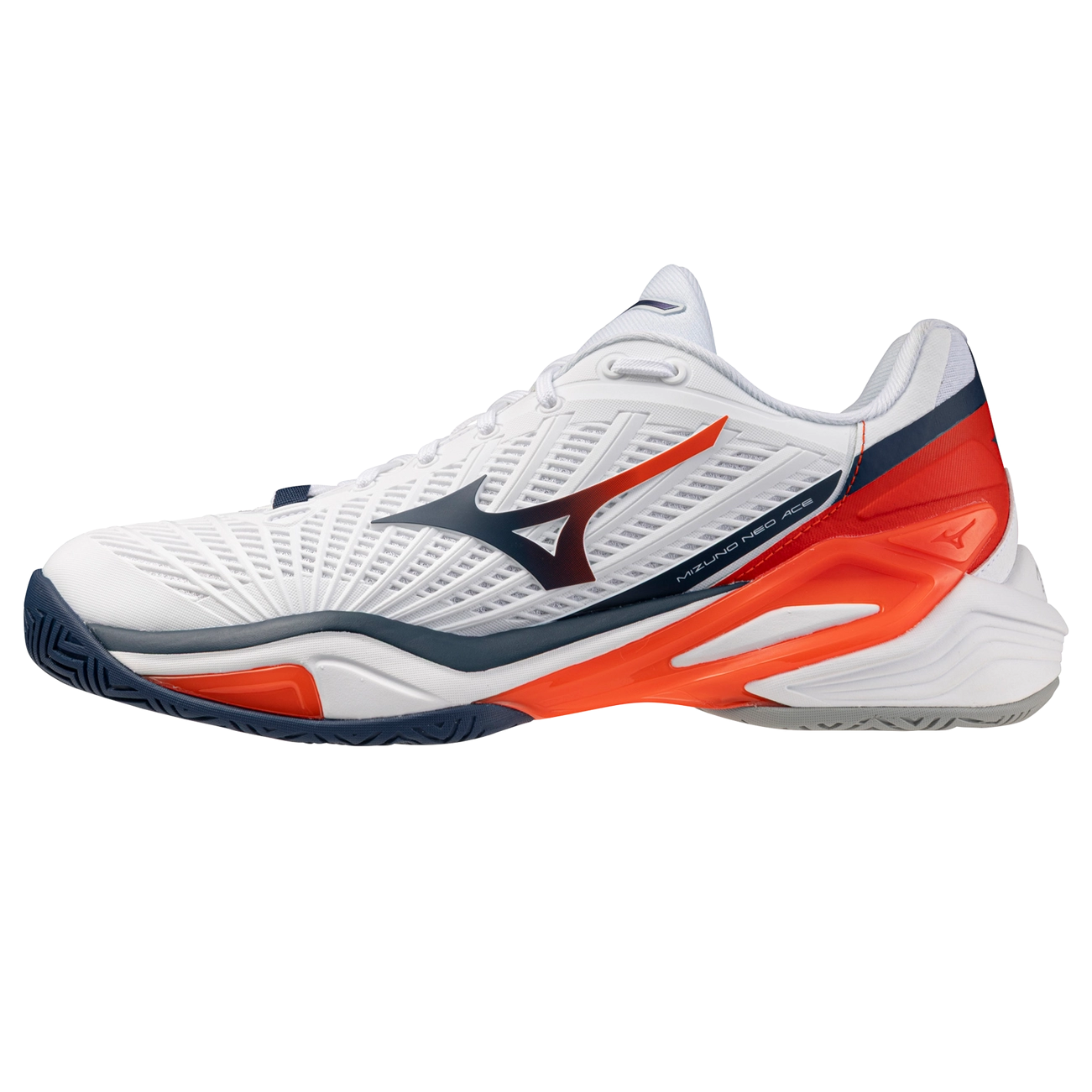 Mizuno Neo Ace AC White/Blue/Red Men's Shoe