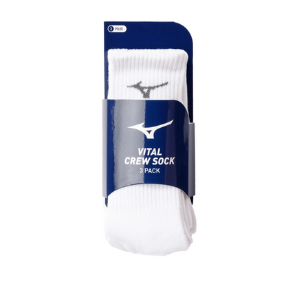 Mizuno Vital Crew Socks 3-Pack
