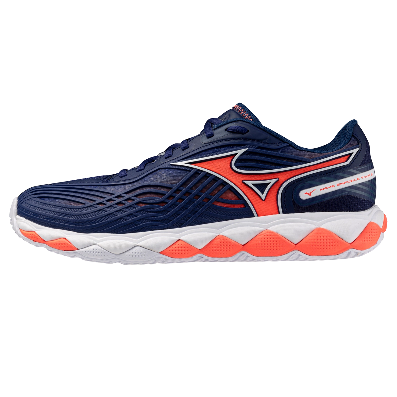 Mizuno Wave Enforce Tour 2 AC Beacon Blue/White Men's Shoe