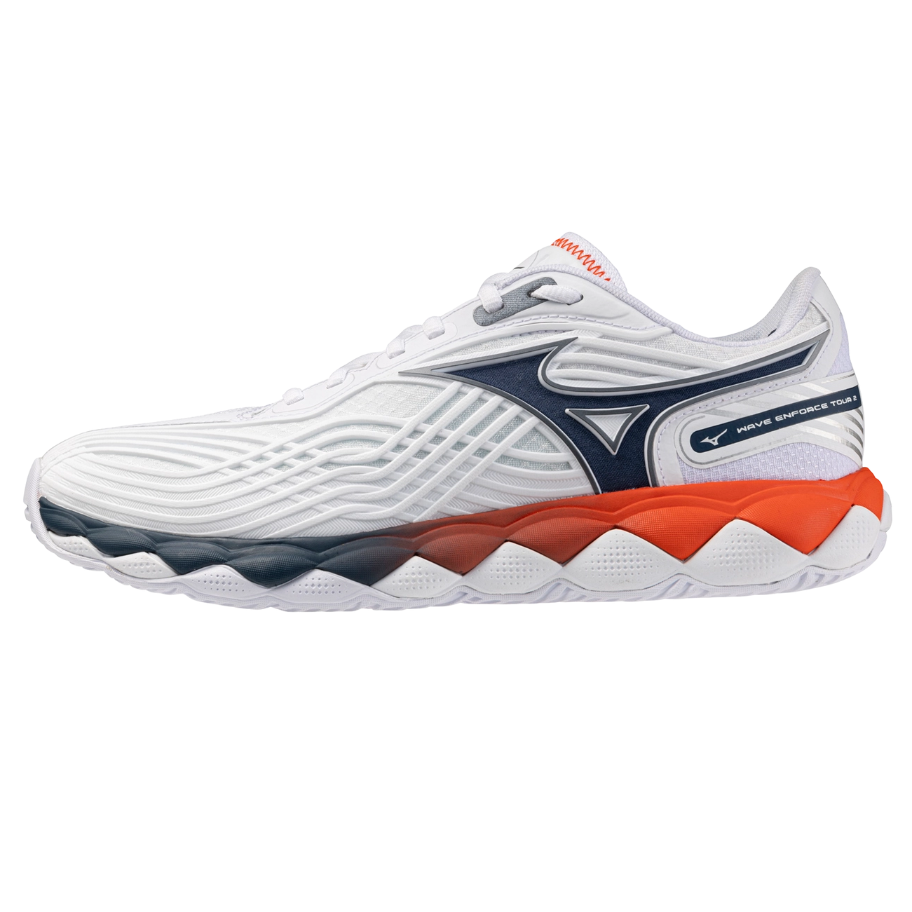 Mizuno Wave Enforce Tour 2 AC White/Blue Men's Shoe