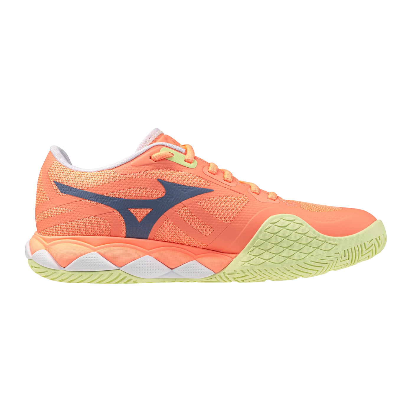 Mizuno Wave Enforce Tour 2 Coral/White Women's Shoe