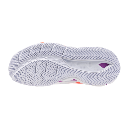 Mizuno Wave Enforce Tour 2 White/Orange Women's Shoe