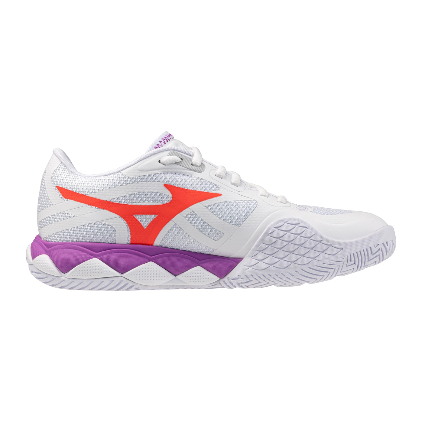 Mizuno Wave Enforce Tour 2 White/Orange Women's Shoe