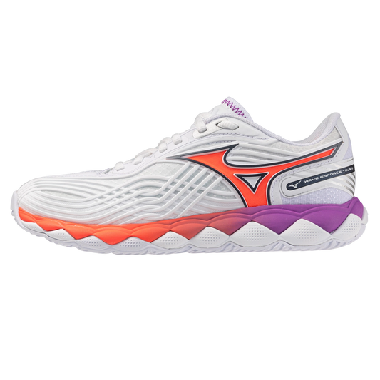 Mizuno Wave Enforce Tour 2 White/Orange Women's Shoe