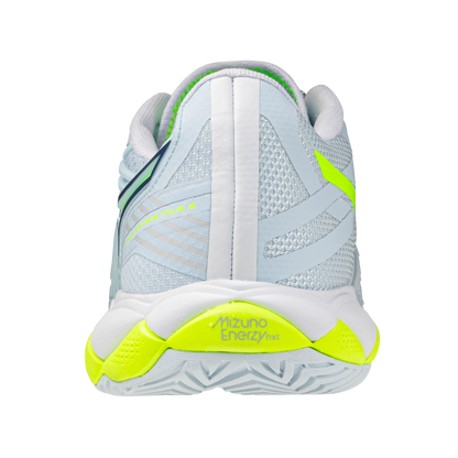 Mizuno Wave Enforce Tour 2 Light Blue/Yellow Women's Shoe