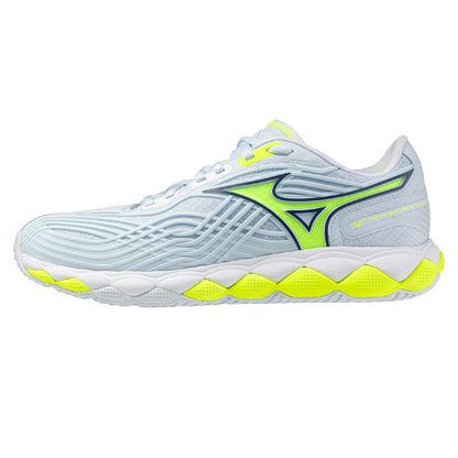 Mizuno Wave Enforce Tour 2 Light Blue/Yellow Women's Shoe