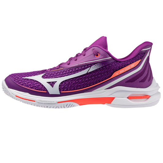 Mizuno Wave Exceed Tour 7 Dahlia/White Women's Shoe