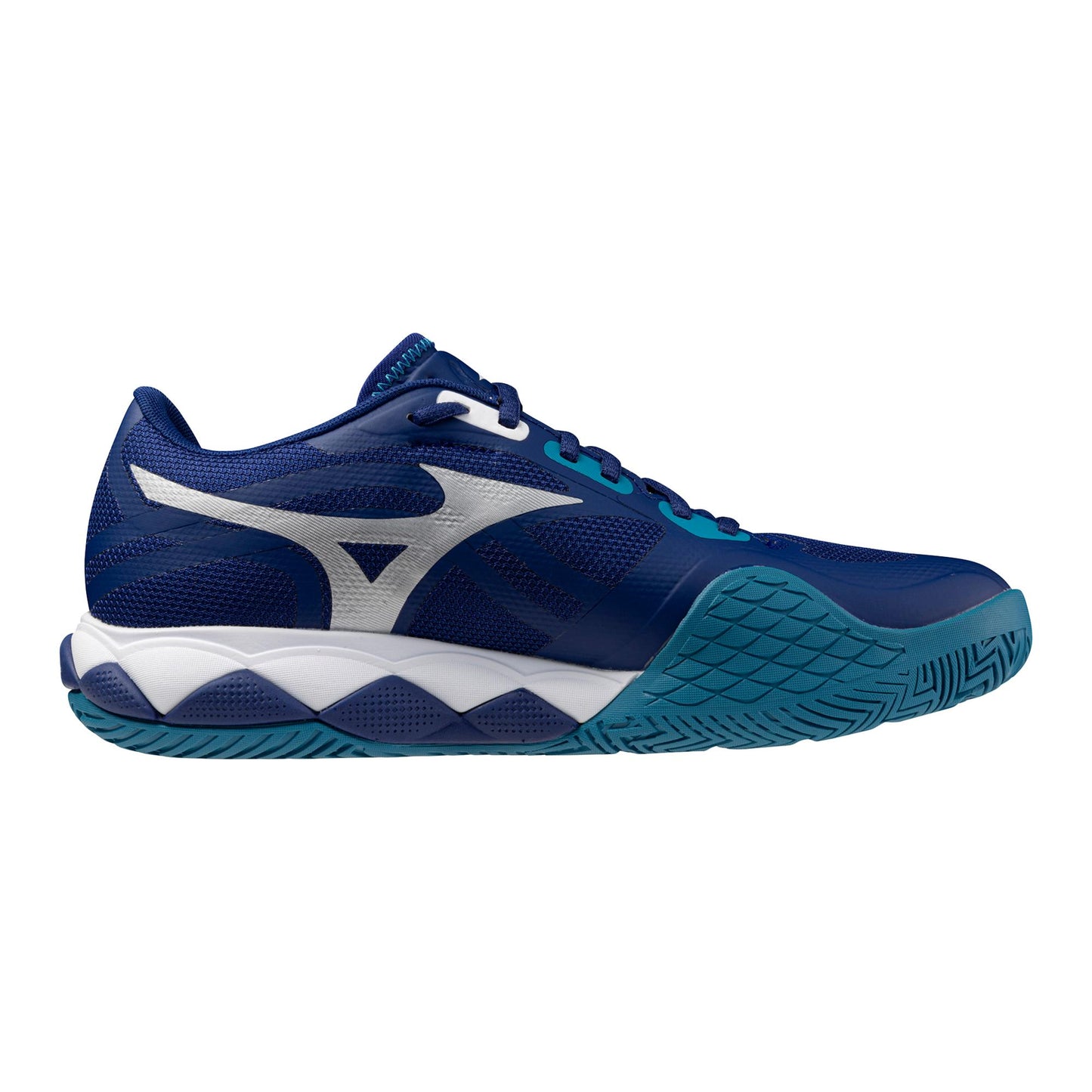 Mizuno Wave Enforce Tour 2 AC Bellwether Blue/White Men's Shoe