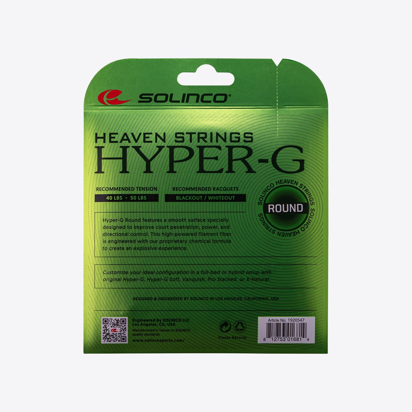 Solinco Hyper-G Round