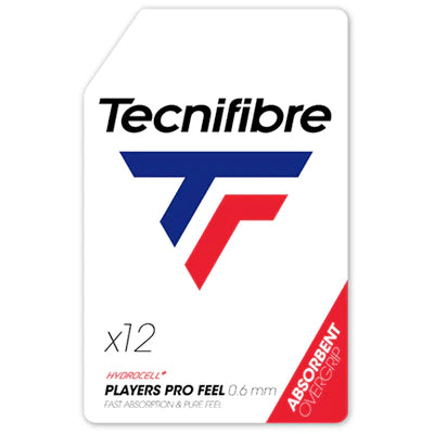 Tecnifibre Players Pro Feel Overgrip 12 Pack