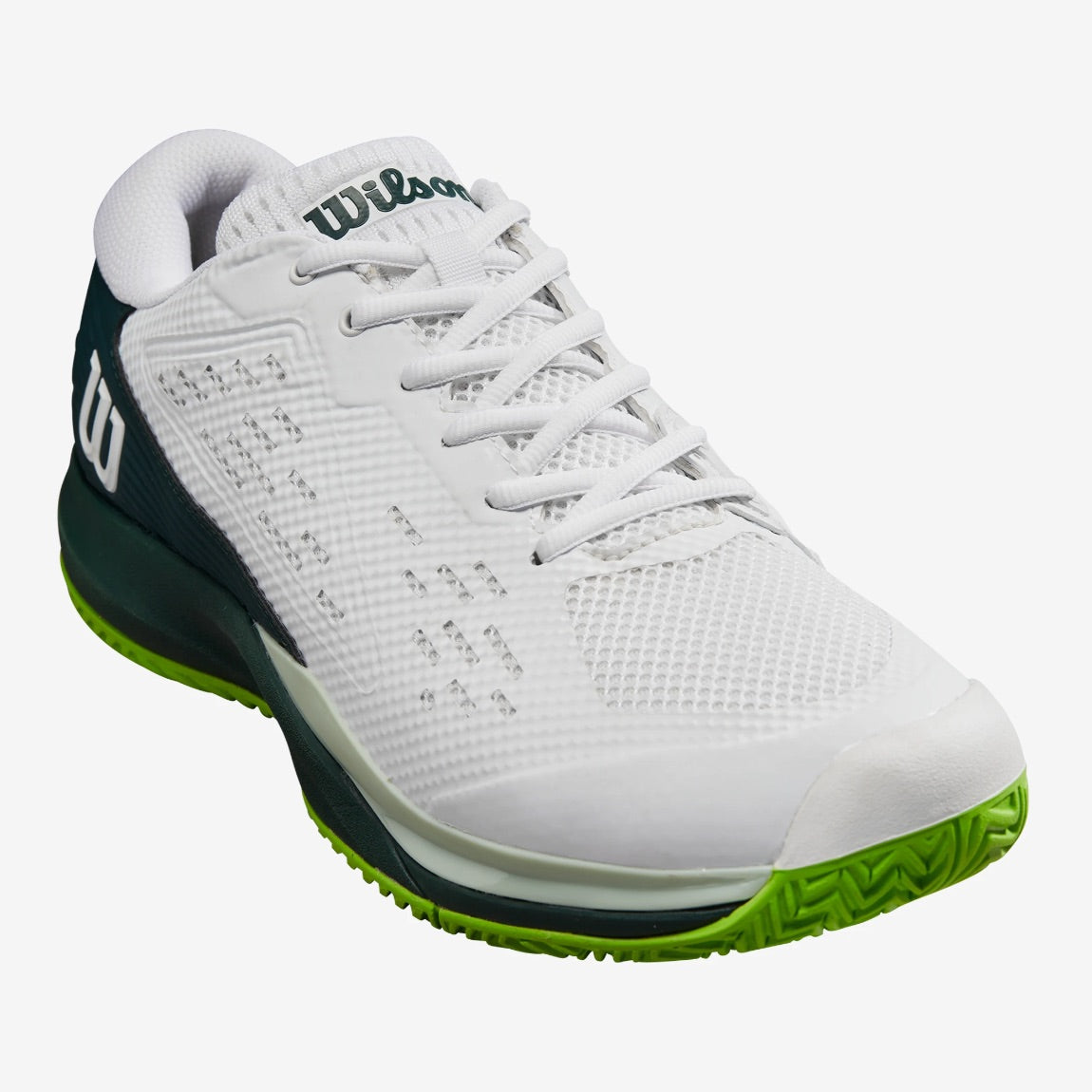 Wilson Rush Pro Ace White/Ponderosa/Jasmine Green Men's Shoe