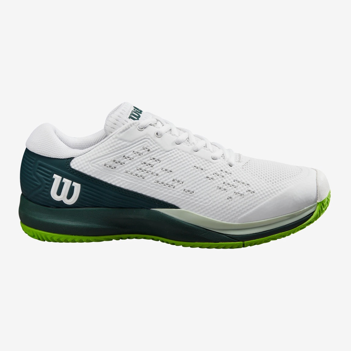 Wilson Rush Pro Ace White/Ponderosa/Jasmine Green Men's Shoe