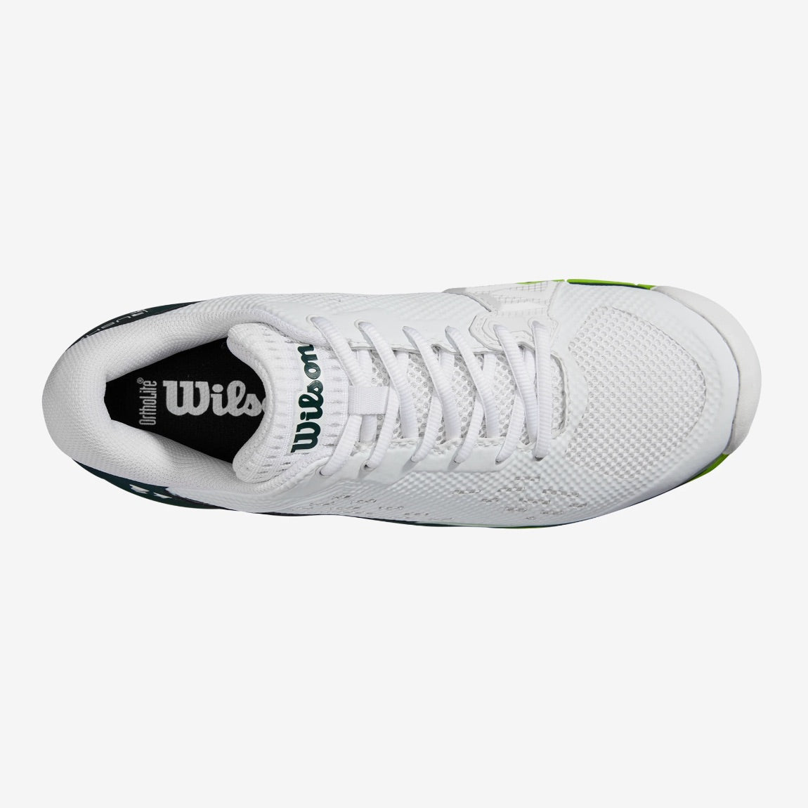 Wilson Rush Pro Ace White/Ponderosa/Jasmine Green Men's Shoe