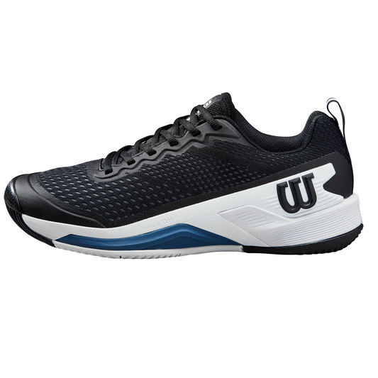 Wilson Rush Pro 4.5 Black/White/Blue Men's Shoe