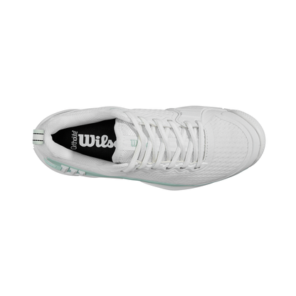 Wilson Rush Pro 4.5 White/Surf/Tofu Women's Shoe