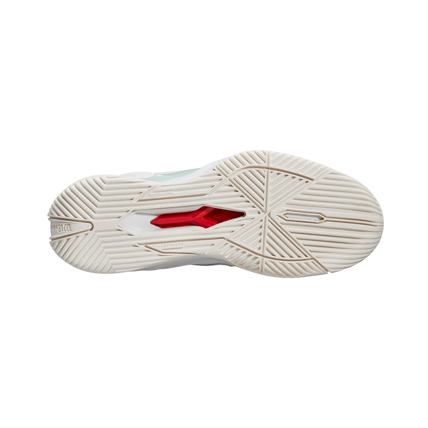 Wilson Rush Pro 4.5 White/Surf/Tofu Women's Shoe