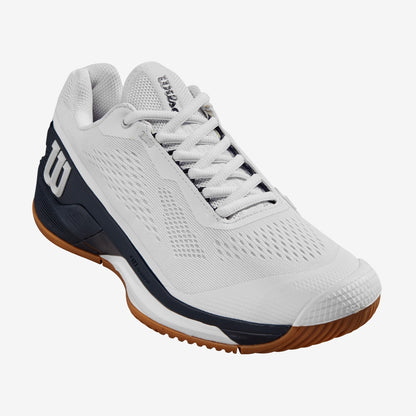 Wilson Rush Pro 4.0 White/Navy Blazer/Gum1a Women's Shoe