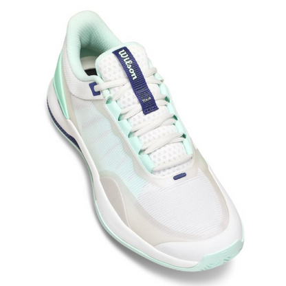 Wilson Intrigue Tour White/Bay/Blue Women's Shoe
