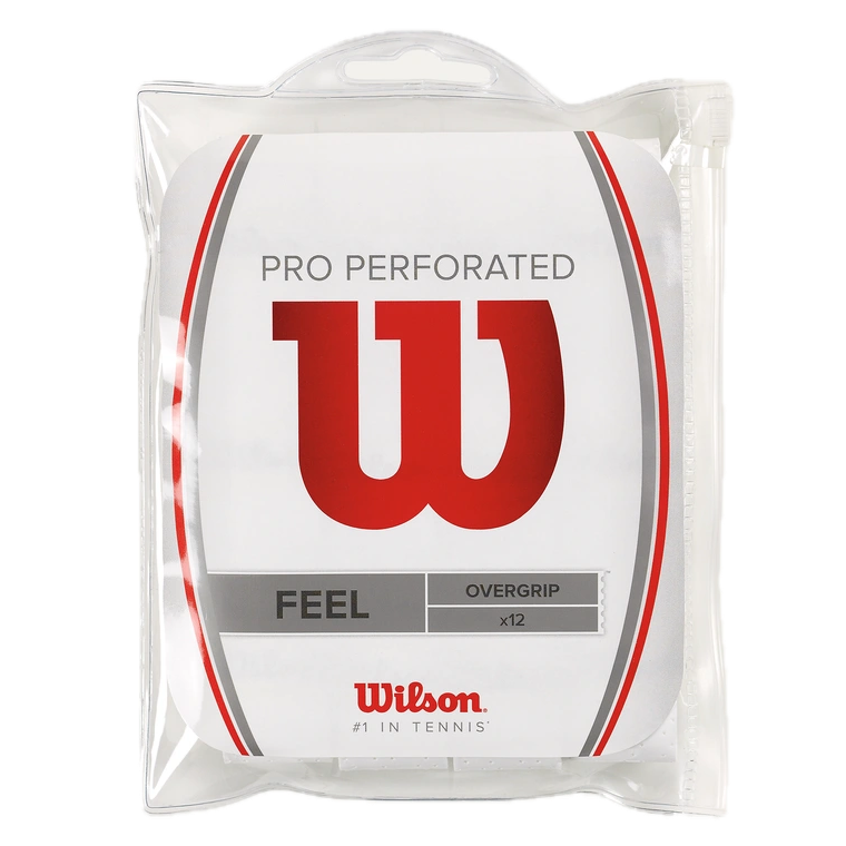 Wilson Pro Perforated Overgrip 12 Pack