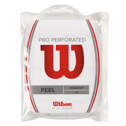 Wilson Pro Perforated Overgrip 12 Pack