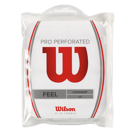 Wilson Pro Perforated Overgrip 12 Pack
