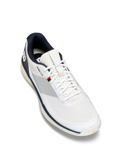 Wilson Rush Lite 5 White/Navy/Tofu Men's Shoe