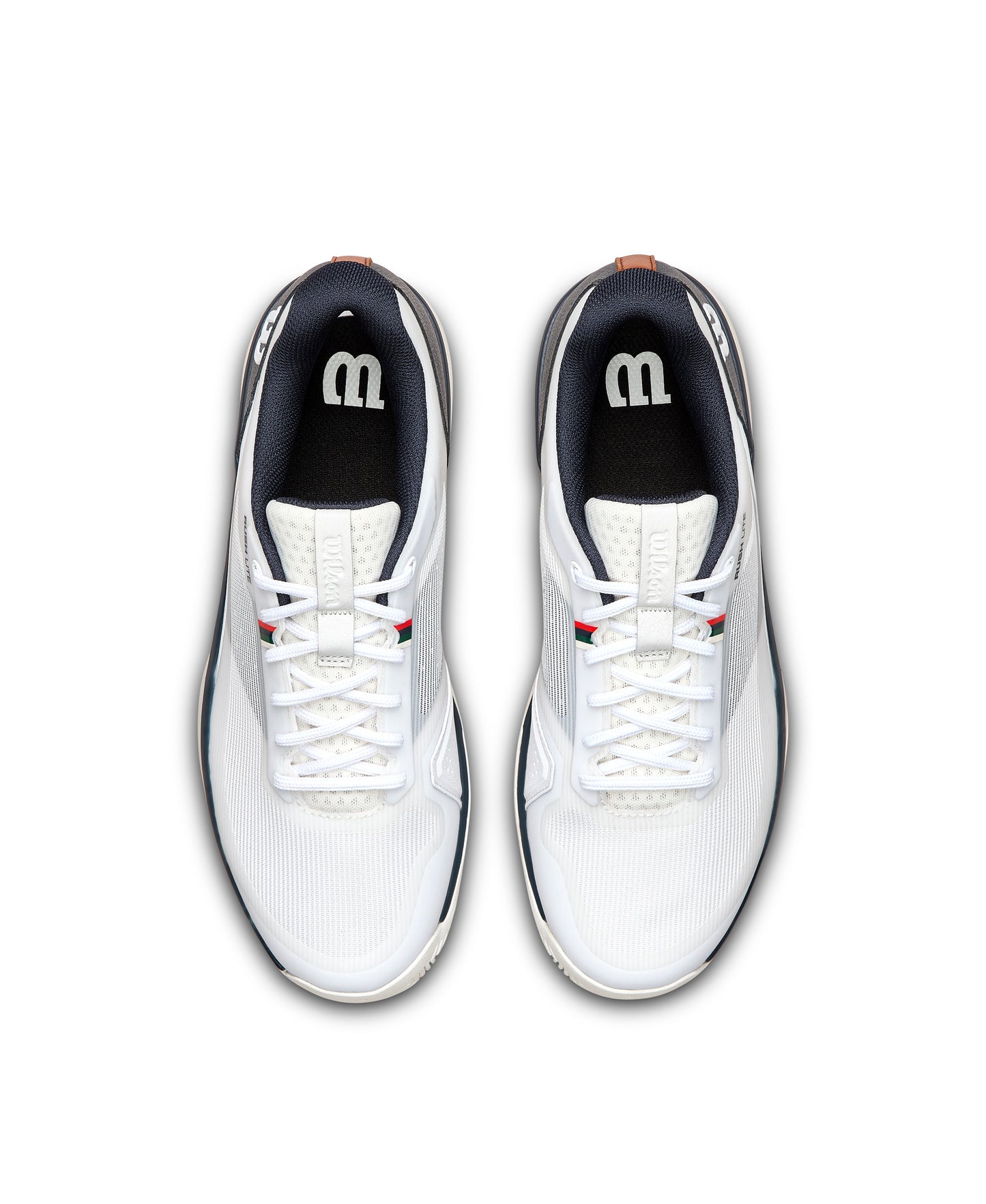 Wilson Rush Lite 5 White/Navy/Tofu Men's Shoe