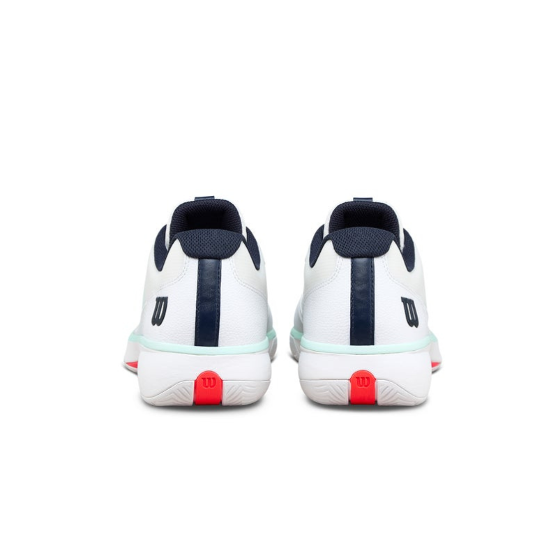 Wilson Rush Lite 5 White/Bay/Coral Men's Shoe