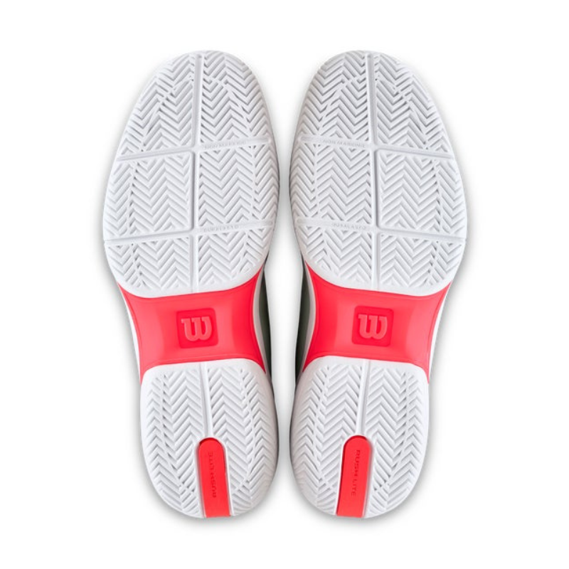 Wilson Rush Lite 5 White/Bay/Coral Men's Shoe