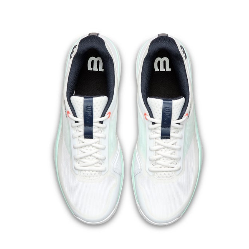 Wilson Rush Lite 5 White/Bay/Coral Men's Shoe