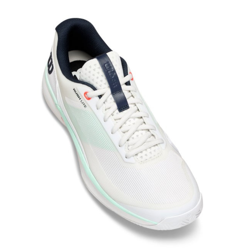 Wilson Rush Lite 5 White/Bay/Coral Men's Shoe