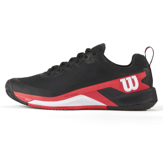 Wilson Rush Pro 4.5 Black/Red/White Men's Shoe