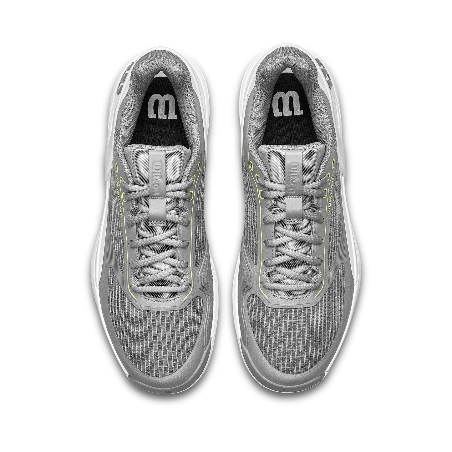 Wilson Rush Pro 5 Titanium/White/Black Men's Shoe