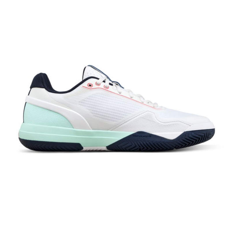 Wilson Rush Pro 5 White/Bay/Coral Men's Shoe