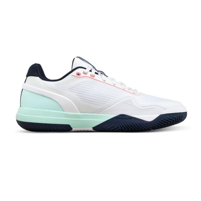Wilson Rush Pro 5 White/Bay/Coral Men's Shoe