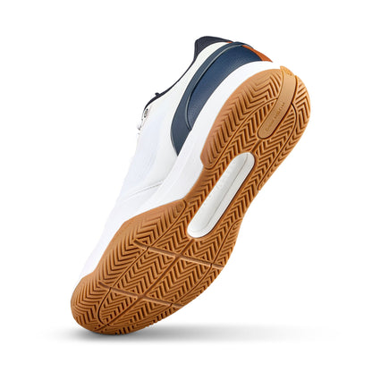 Wilson Rush Pro 5 White/Navy/Gum Men's Shoe
