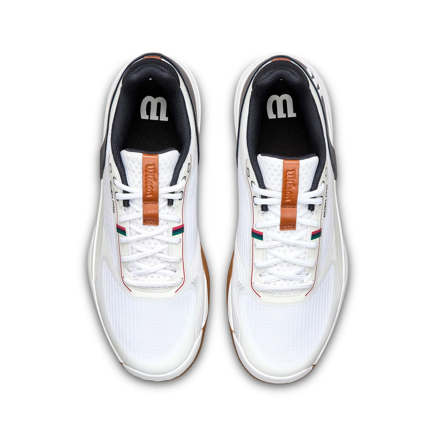 Wilson Rush Pro 5 White/Navy/Gum Men's Shoe