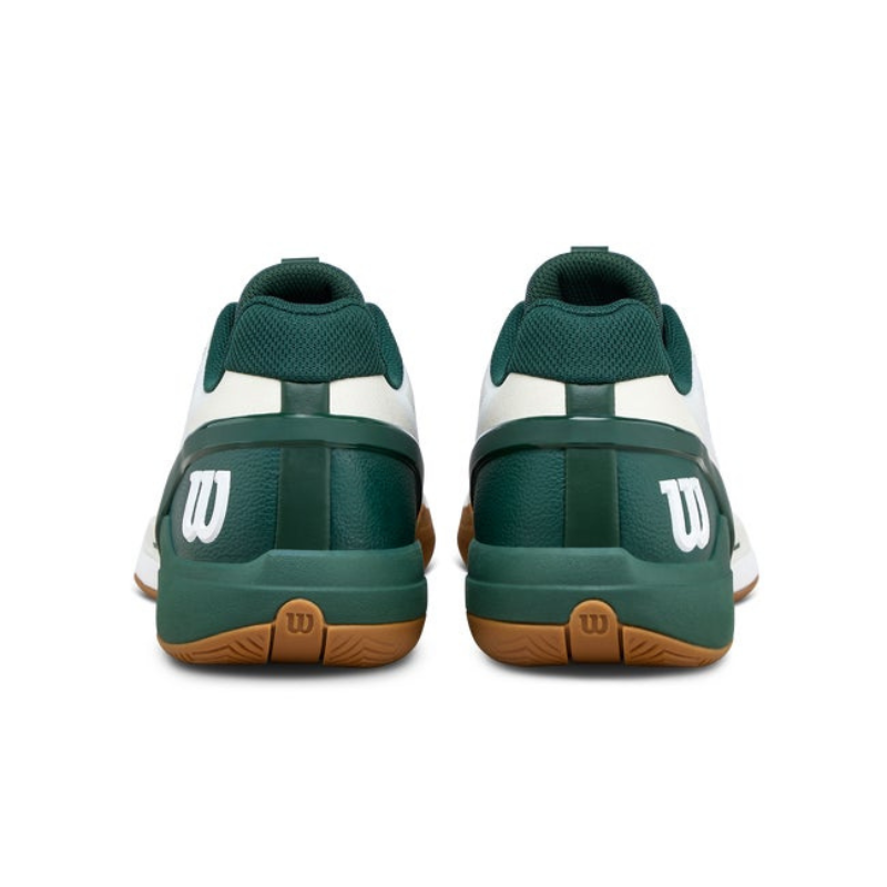 Wilson Rush Pro 5 White/Sycamore/Gum Men's Shoe