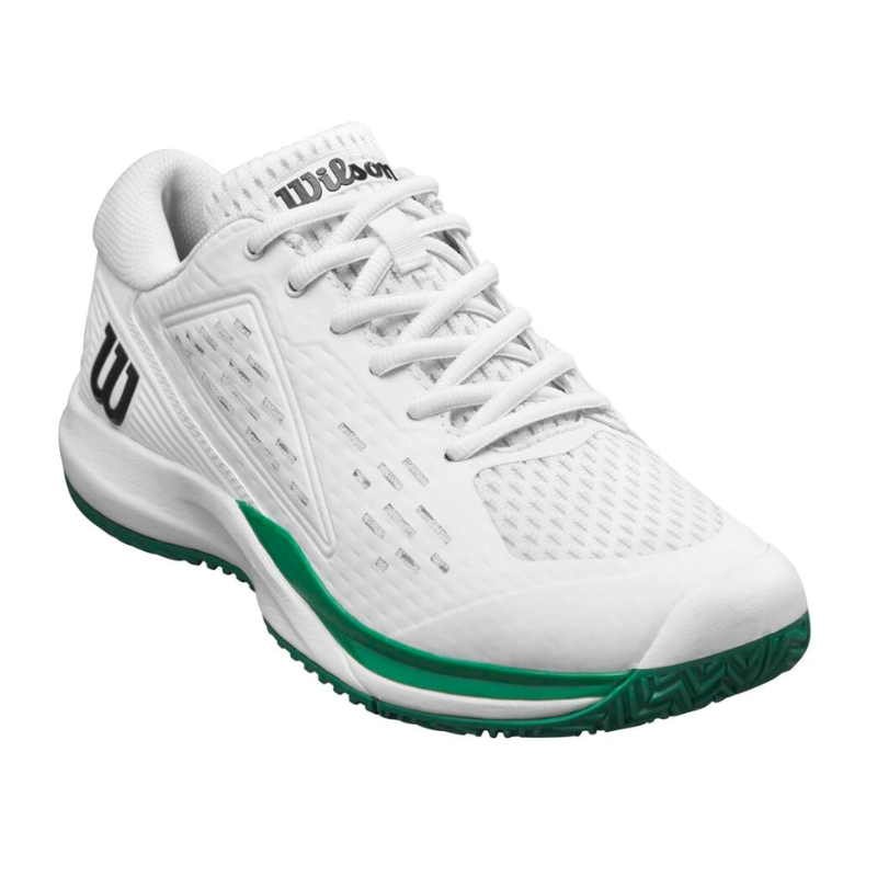 Wilson Rush Pro Ace White/Bosphorus Junior Shoe