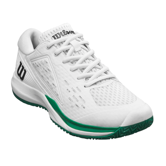 Wilson Rush Pro Ace White/Bosphorus Junior Shoe