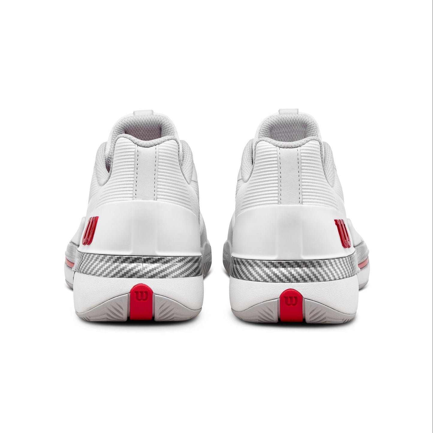 Wilson Rush Tour 5 White/Red/Micro Chip Men's Shoe
