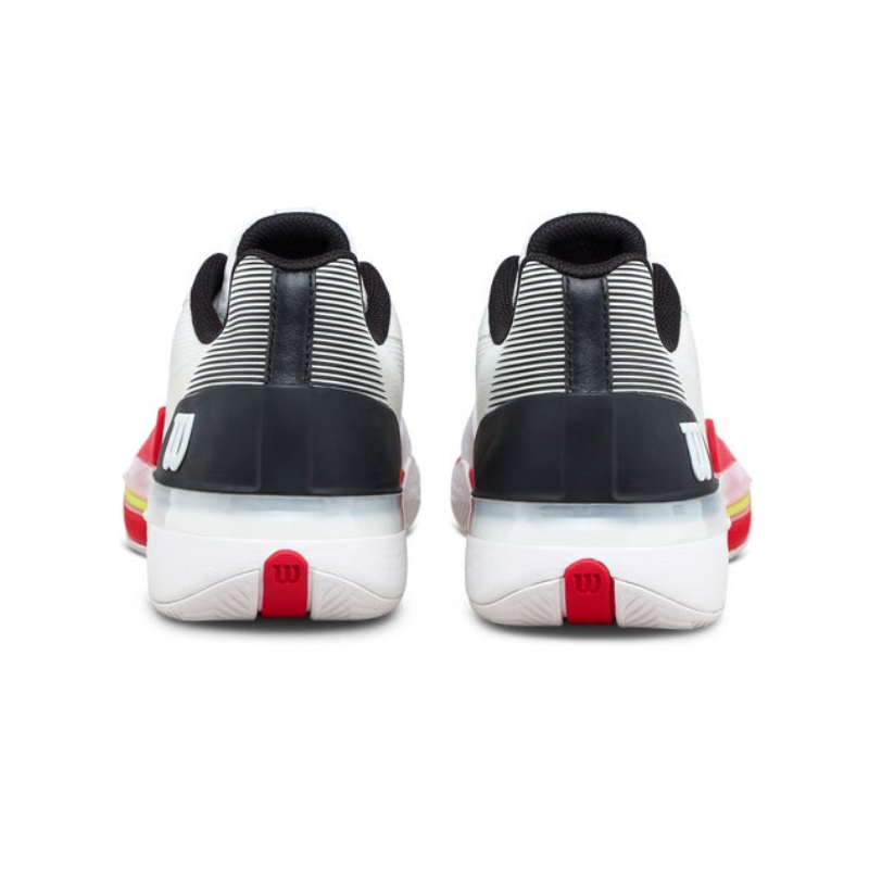Wilson Rush Tour 5 White/Black/Red Men's Shoe