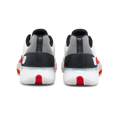 Wilson Rush Tour 5 White/Black/Red Men's Shoe
