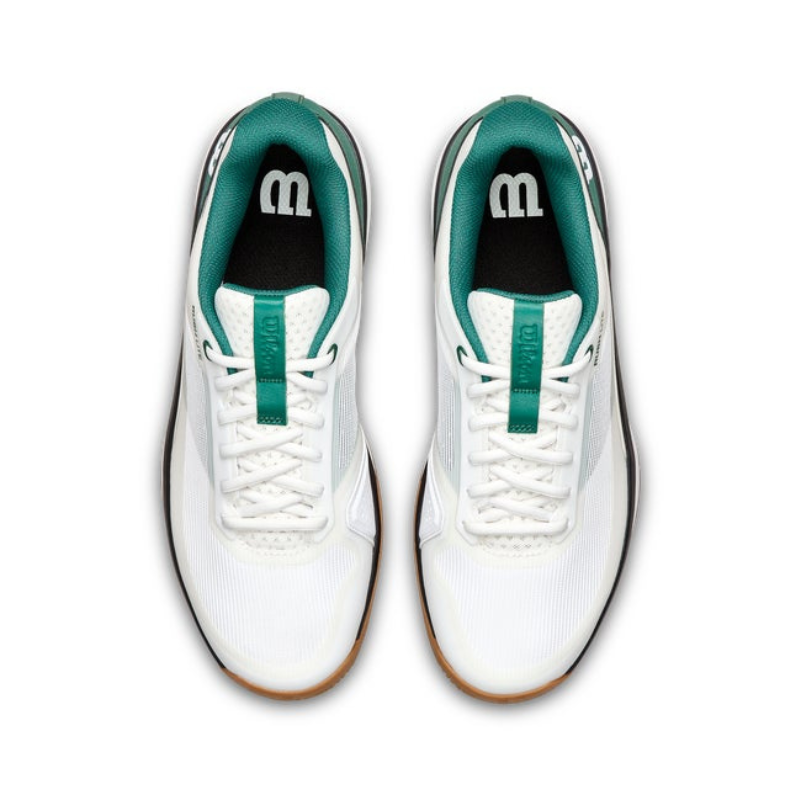 Wilson Rush Lite 5 White/Green/Gum Men's Shoe