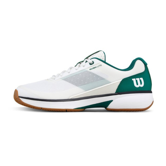 Wilson Rush Lite 5 White/Green/Gum Men's Shoe