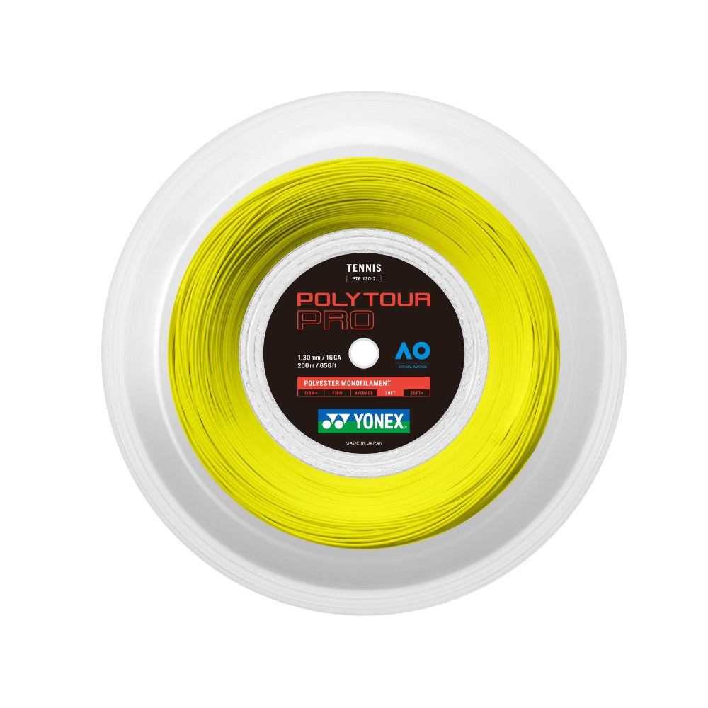 Yonex PolyTour Pro - Yellow - 660' Reel