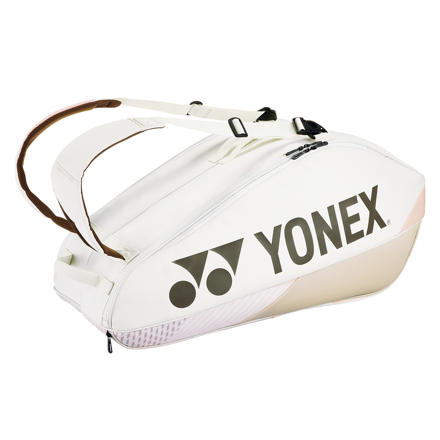 Yonex Pro 6 Pack Tennis Bag Sand Beige