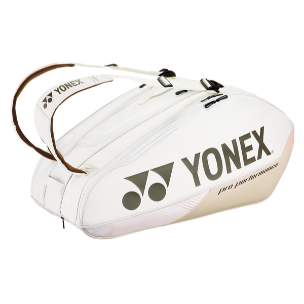 Yonex Pro 9 Pack Tennis Bag Sand Beige