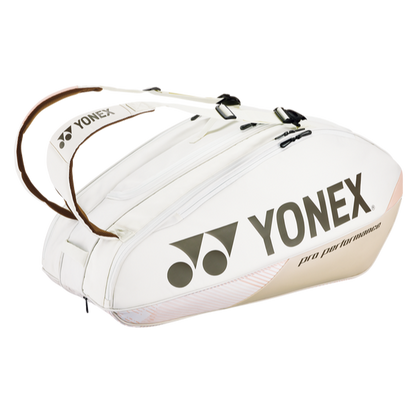 Yonex Pro 9 Pack Tennis Bag Sand Beige